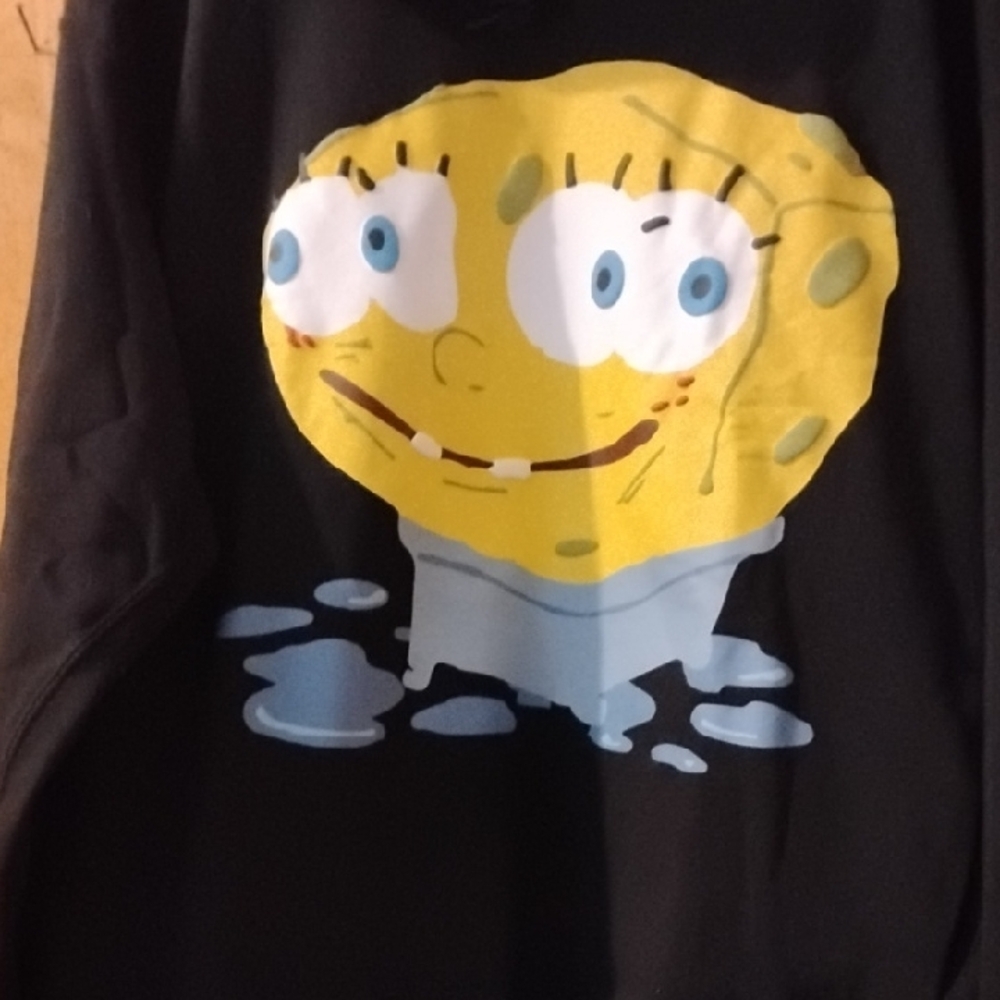 Men's Black XXL CPFM X Uniqlo X SpongeBob Hoodies Travis Scott Streetwear